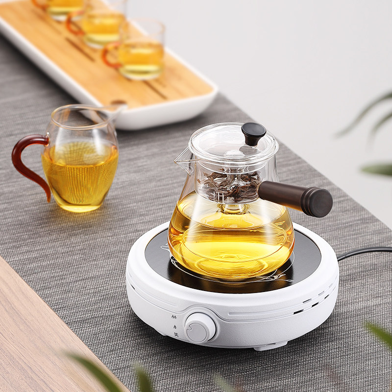 简悠电陶炉煮茶小型煮茶器小电磁炉家用小茶炉烧水泡茶微型煮茶炉