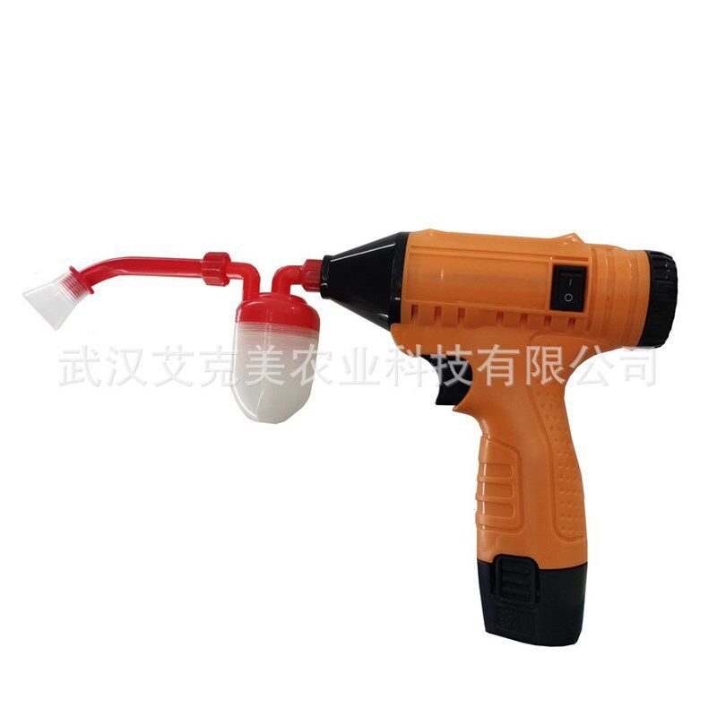手持电动伸缩授粉器工果树粉桃树梨树番茄电动点传粉器