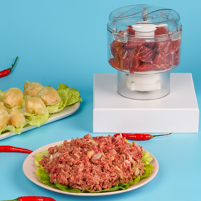 嘉和水福菱朋客斤绞肉杯通用家用搅拌碎肉料理机