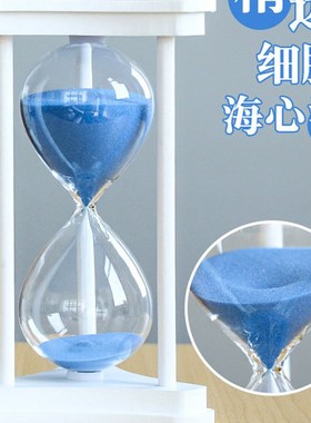 沙漏计时器60分钟30饰品半一小时家居装饰摆件小创意客厅儿童摆设