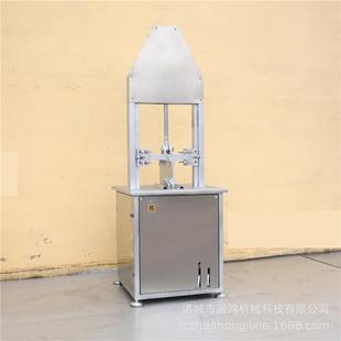 厂家销售猪头劈半机取脑花猪头机羊头劈半设备留脑型劈半机器