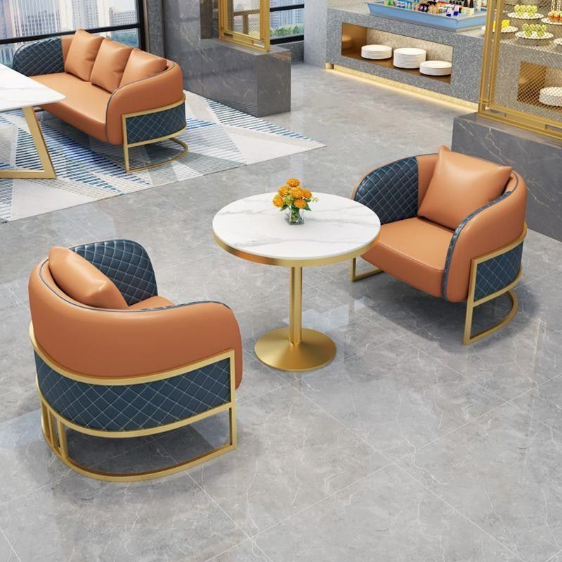 北欧风轻奢售楼处接待休闲洽谈沙发休息区咖啡厅卡座沙发桌椅组合,住宅家具,岩板餐桌,淘宝优惠券,粉丝福利购,淘宝优惠卷