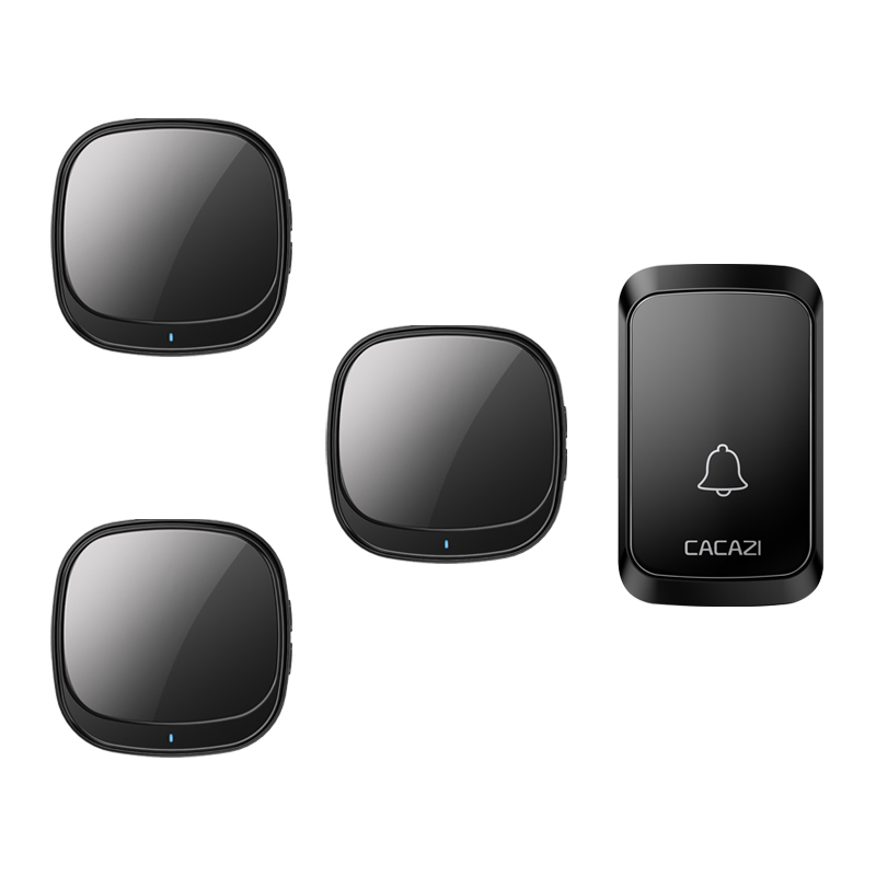 门铃无线家用智能超远距t离电子遥控门玲一拖三老人病人呼叫器