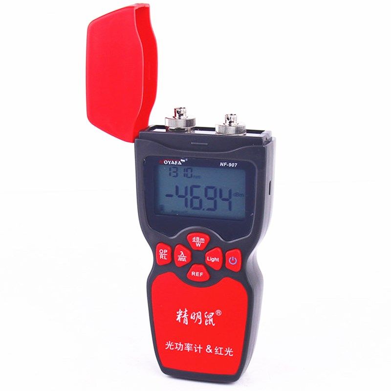 精明鼠光万用表红光笔 光功率计一体机光万用表 光纤测试仪NF-907