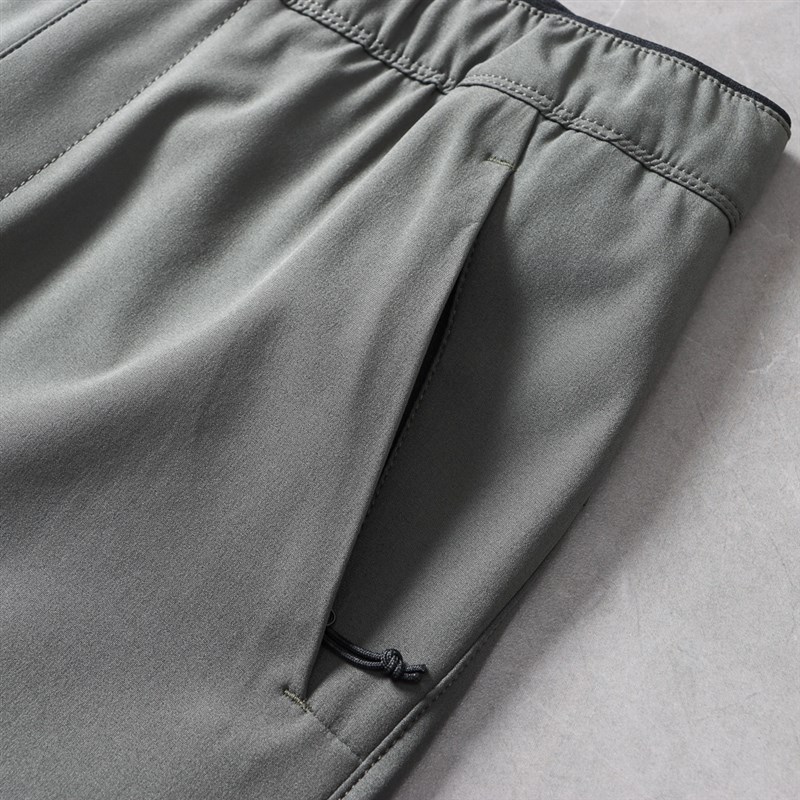 3D立体裤型!户外机能防风防水z透气全天候软壳冲锋裤休闲运动裤男