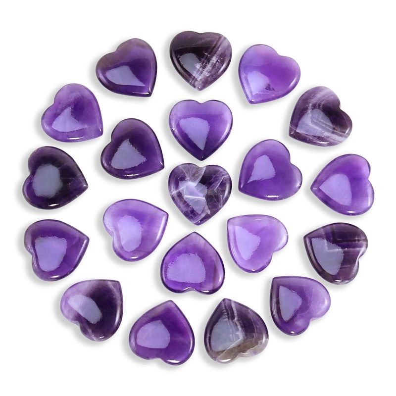 小绒布袋20粒心形紫晶天然原石盆栽鱼缸造景石装饰家居摆件,饰品/流行首饰/时尚饰品新,奇石,淘宝优惠券,粉丝福利购,淘宝优惠卷