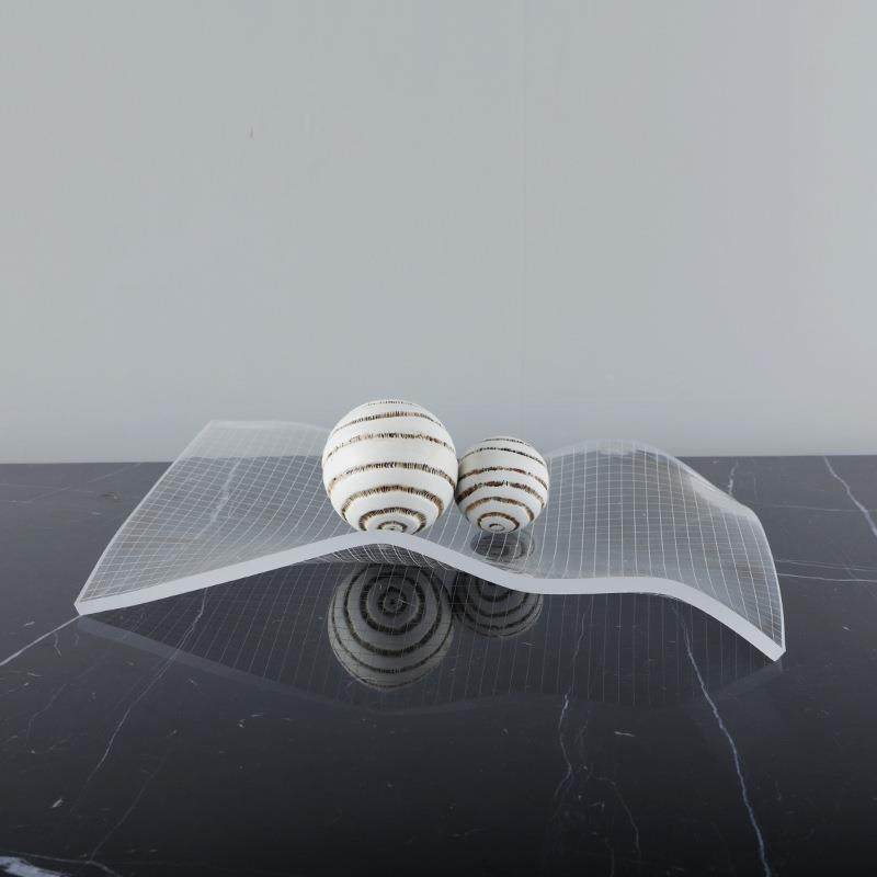 简约现代创意透明网格果盆客厅样板房售楼处大堂桌面收纳果盘摆件,节庆用品/礼品,新娘配件,淘宝优惠券,粉丝福利购,淘宝优惠卷