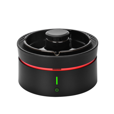 新创意时尚烟灰缸空气净化器智能家用商用桌面电子吸烟负离子除烟