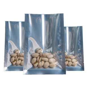 加厚半镀铝袋阴阳袋抽真空袋草茶肉类袋包装食品袋塑封袋