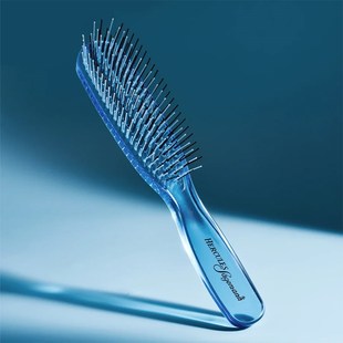 德国Heule赫格丽梳子头皮气垫按摩梳猪鬃木柄蓬松高颅顶头型梳