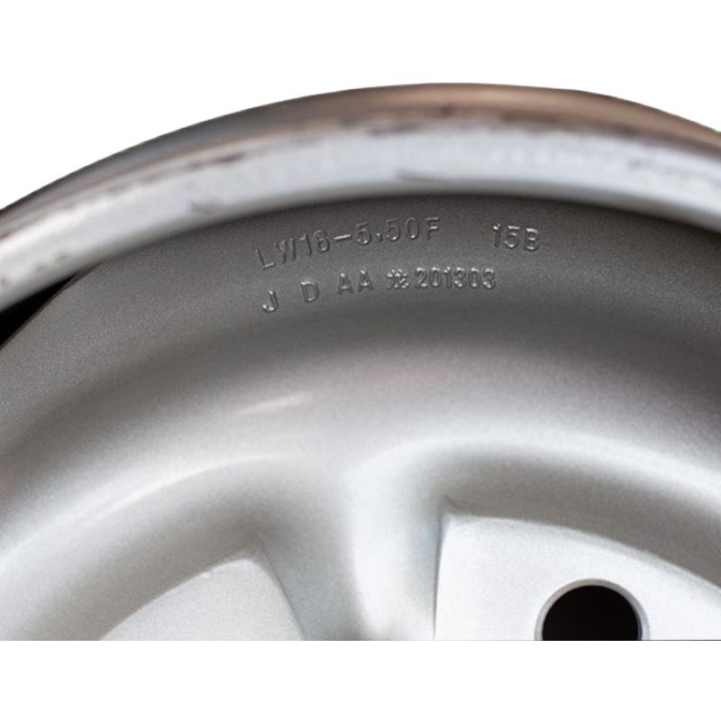 五征三轮车配件8-1钢圈后轮胎锅子备胎钢板轮毂后轮胎轮辋