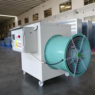 跨境畜牧养殖热风机工业暖风鸡舍鸭棚育雏加热电加热暖风机厂家