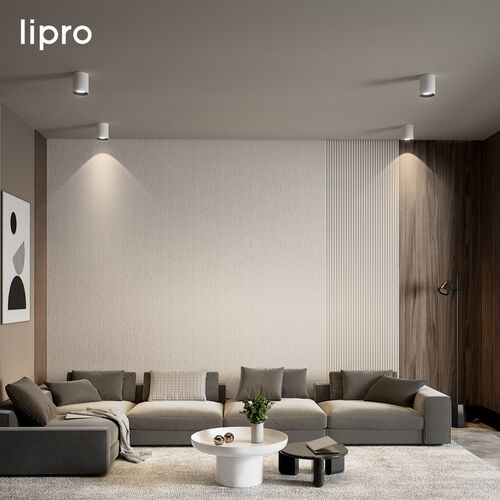 lipro 明装筒灯射o灯led天花灯无主灯孔灯玄关灯过道灯极简洗墙灯