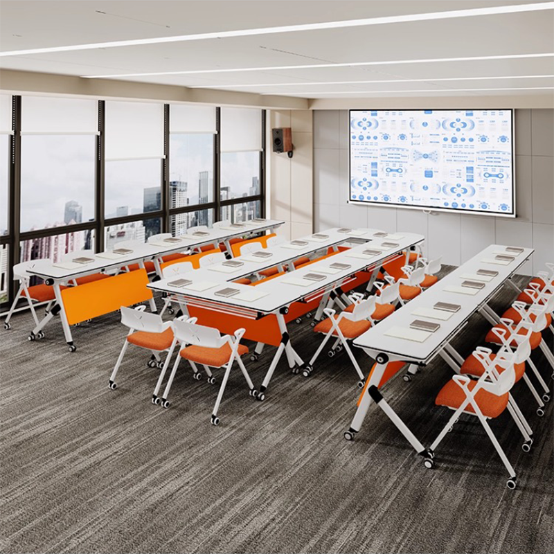 折叠培训桌椅组合拼接长条桌