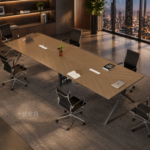 会议桌长桌会议室家具办公桌椅组合简约现代商务洽谈大小型培训桌