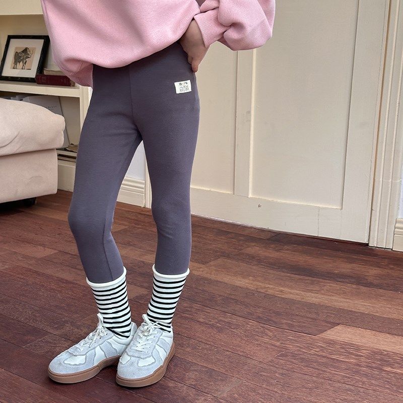 依依妈280g羊毛拉架纯棉儿童春秋打底裤女童高弹修身长裤宝宝裤子,童装/婴儿装/亲子装,裤子,淘宝优惠券,粉丝福利购,淘宝优惠卷