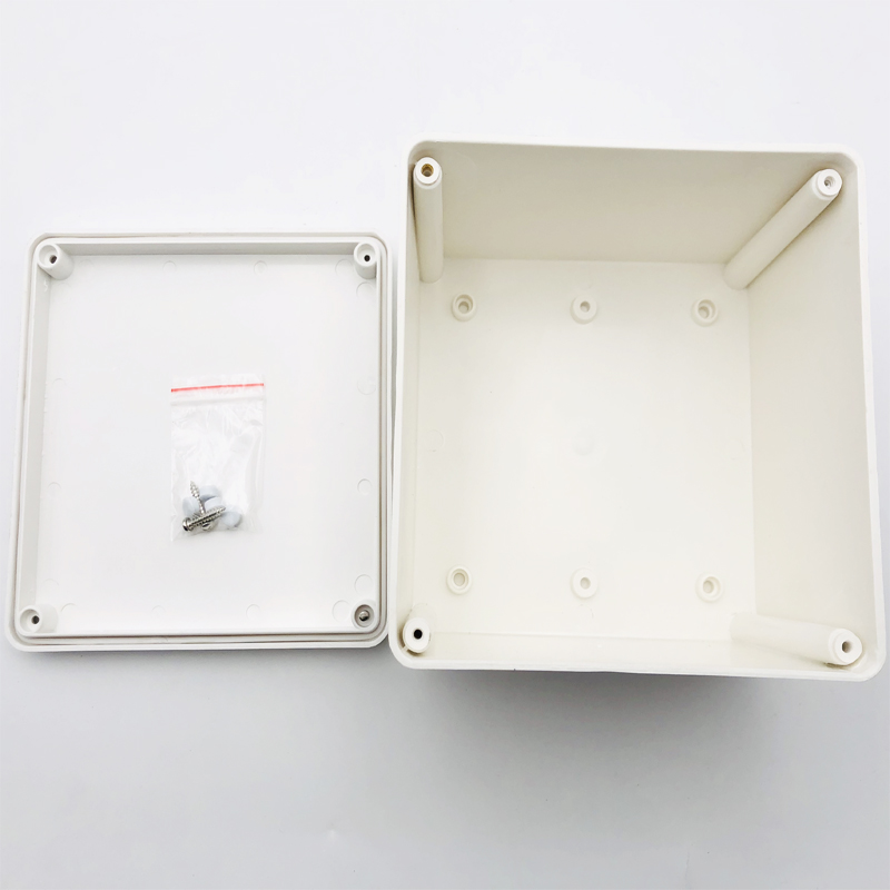 150*150*100全新料pvc防水接线盒人防密闭盒接头盒户外电池电源盒