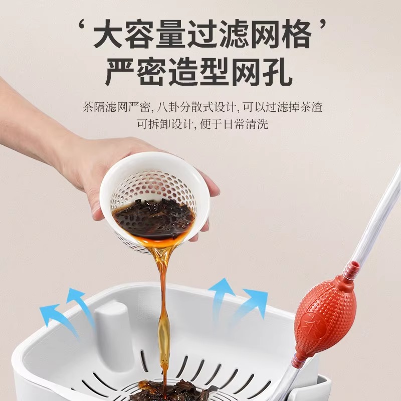 茶桶茶渣桶垃圾分离过滤排水桶茶台废水桶功夫茶具配件茶道茶水桶
