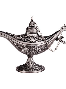 聚缘阁许愿灯阿拉丁神灯典工艺品欧式酒柜装饰创意摆件道具