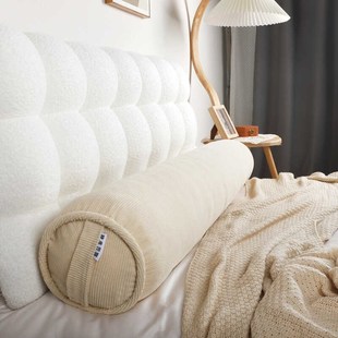 灯芯绒长条身体抱枕女生侧睡圆柱枕头男生款睡觉夹腿专用男士大人