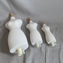 手工教学设计模特架二分之一 迷你小人台立体裁剪女婚纱娃娃服装