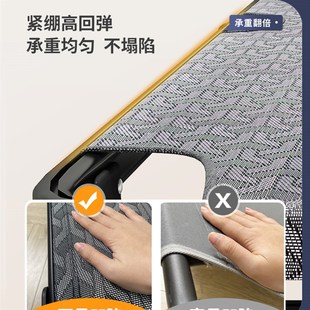 午憩宝折叠床简易办公室午休午睡神器家用便携单人陪护行军床小床