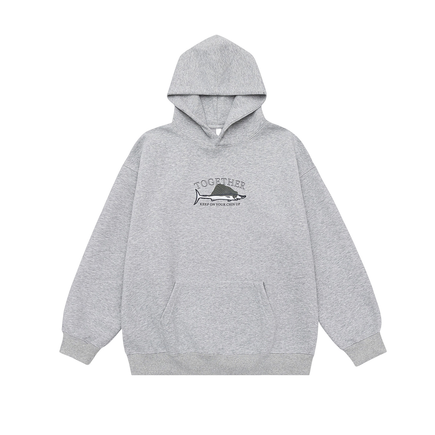 2026秋冬季美式印花卫衣情侣装宽松百搭潮流上衣外套