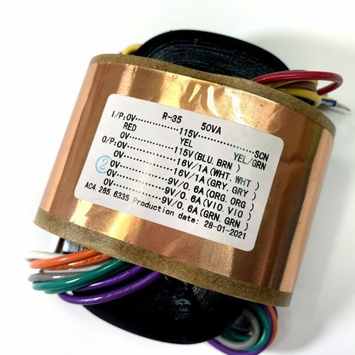 50W16VX2+9VX3带铜皮屏蔽R型电源变压器器R牛前级DAC板用全铜线