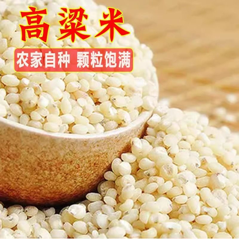优质高粱米新米农家自产高粱粗粮米低脂代餐五谷杂粮新货粘高粱米