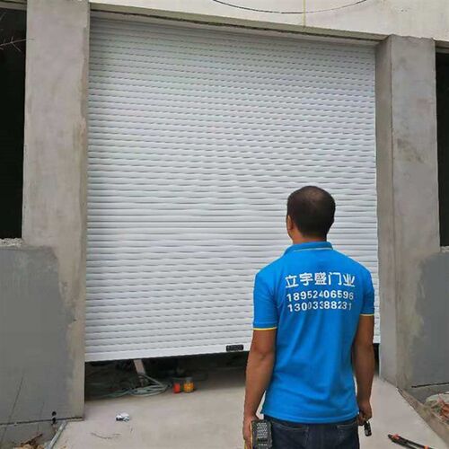 苏州电动水晶卷帘门商铺防盗电动水晶卷闸门电动卷闸门