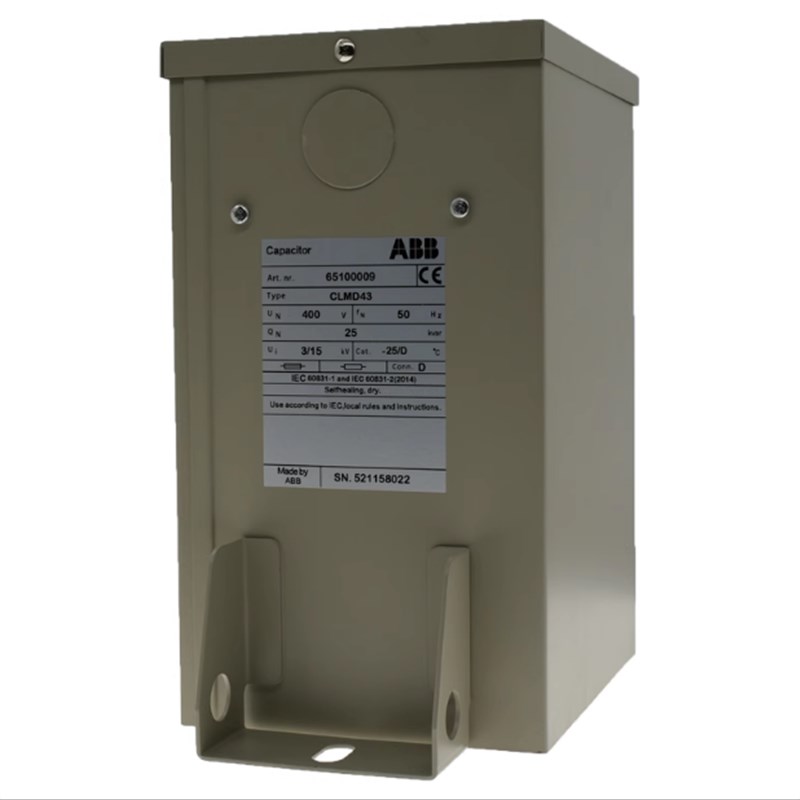 ABB电力电容器CLMD43/10KVAR20KVAR30KVAR 400V低压无功补偿电容
