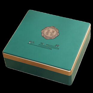 霍山铁皮石斛包装盒绿色切片礼盒高档石斛粉半斤一斤装空盒子