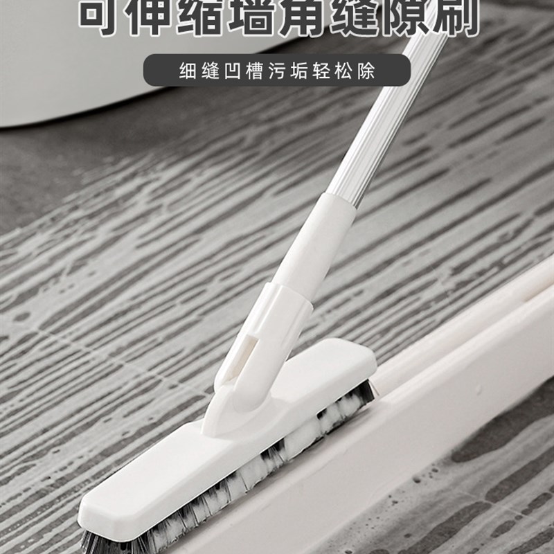 墙角缝隙刷长硬毛刷浴室刷厕所瓷砖缝隙去死角洁刷子图片