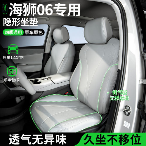 【海狮06专用】全包专用隐形坐垫