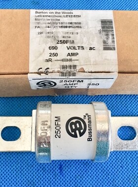 250FM  690V 250A Bussmann原装巴斯曼保险-保险丝快熔快速熔断器