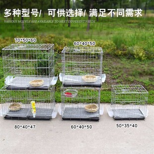 新型鸽子笼养鸽子专用笼大号特大折叠白鸽繁殖笼家用养殖鸟笼巢窝