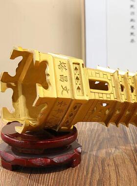 文昌塔13层十三层纯铜摆件9层九层书房真品挂件办公桌装饰工艺品