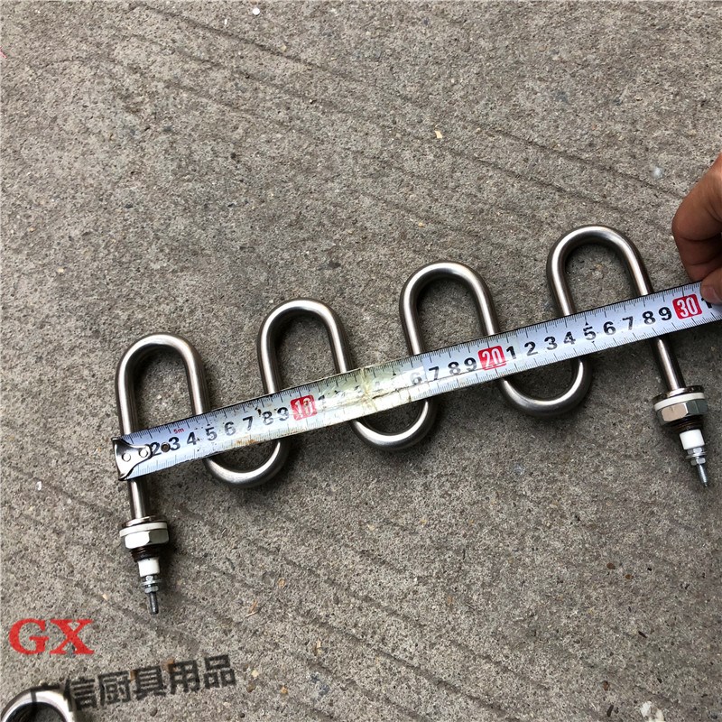 泓锋煮面桶发热管 电热管220 380伏波浪形管配件泓锋煮饺子桶