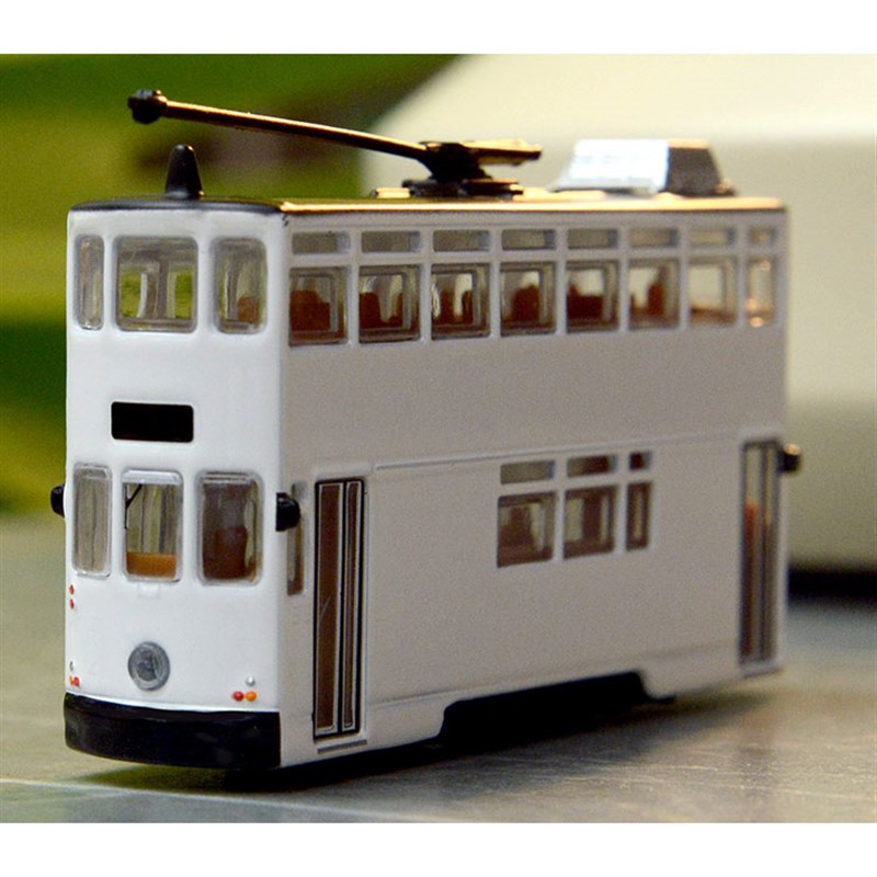 微影DIY电车厢式货车拖车双层巴士小巴客车 香港TINY合金车车模