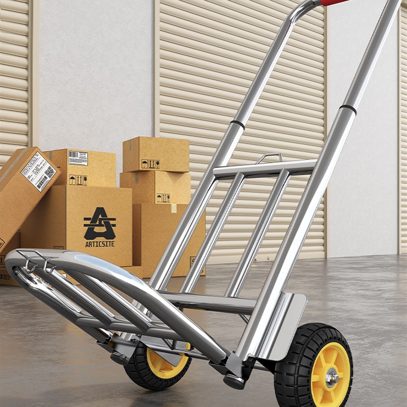 重货手拉车大轮搬运折叠便携小推车拉货买菜小拉车上楼梯家用购物