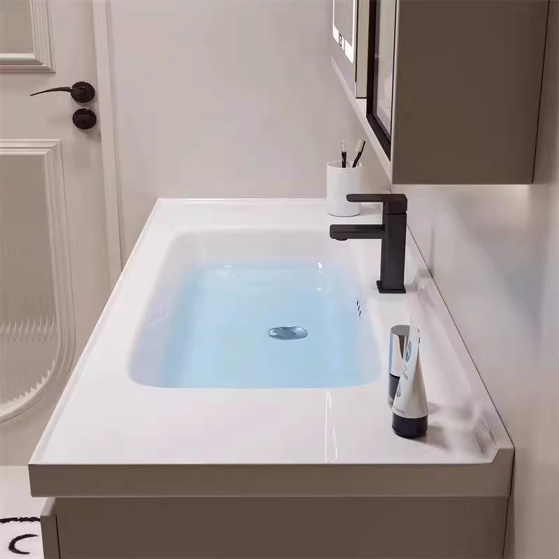 定制陶瓷盆智能浴室柜68公分78cm88/98/108/118组合柜洗漱台卫浴