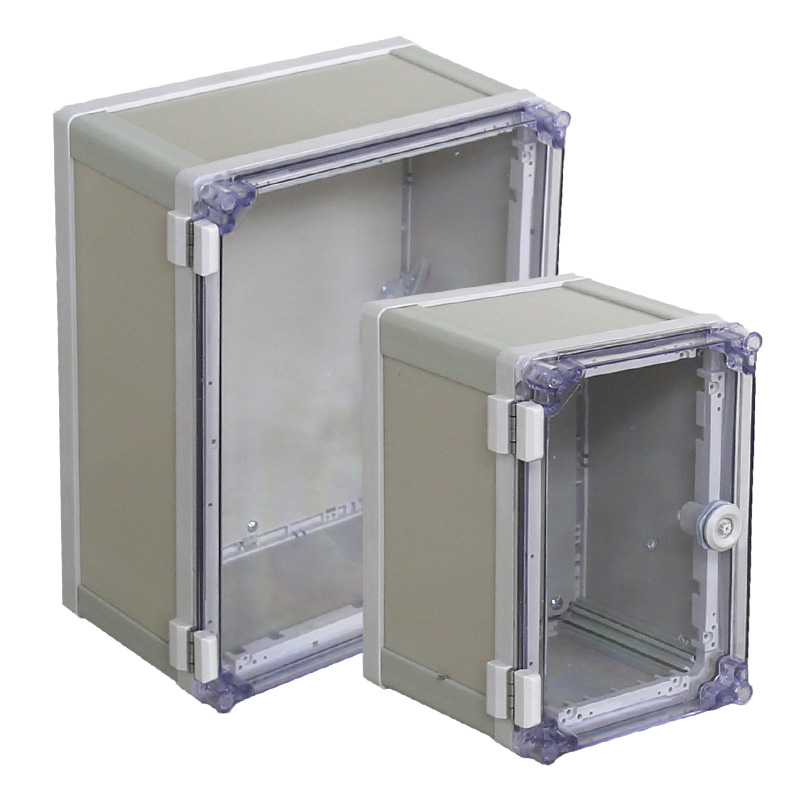 盖阻燃防水箱布线网络箱塑料配电箱PVC防腐仪表箱控制箱
