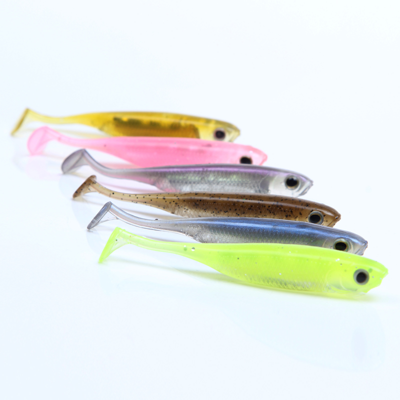 爆钓路亚软饵 T尾路亚软饵假x饵软虫卷尾鳜鱼翘嘴鲈鱼假饵淡水海