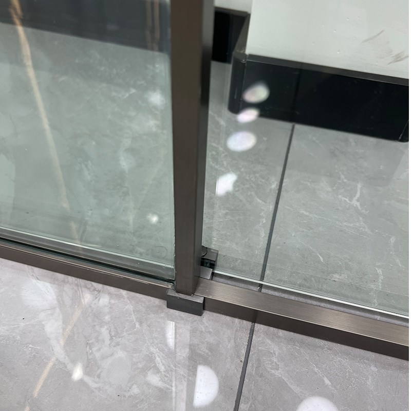 整体锈钢淋浴房干湿分离浴室玻璃门卫生间沐浴房淋雨洗澡房隔断