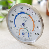 美德时TH2F不锈钢温湿度计室内家用高精度大棚工业温度计湿度计