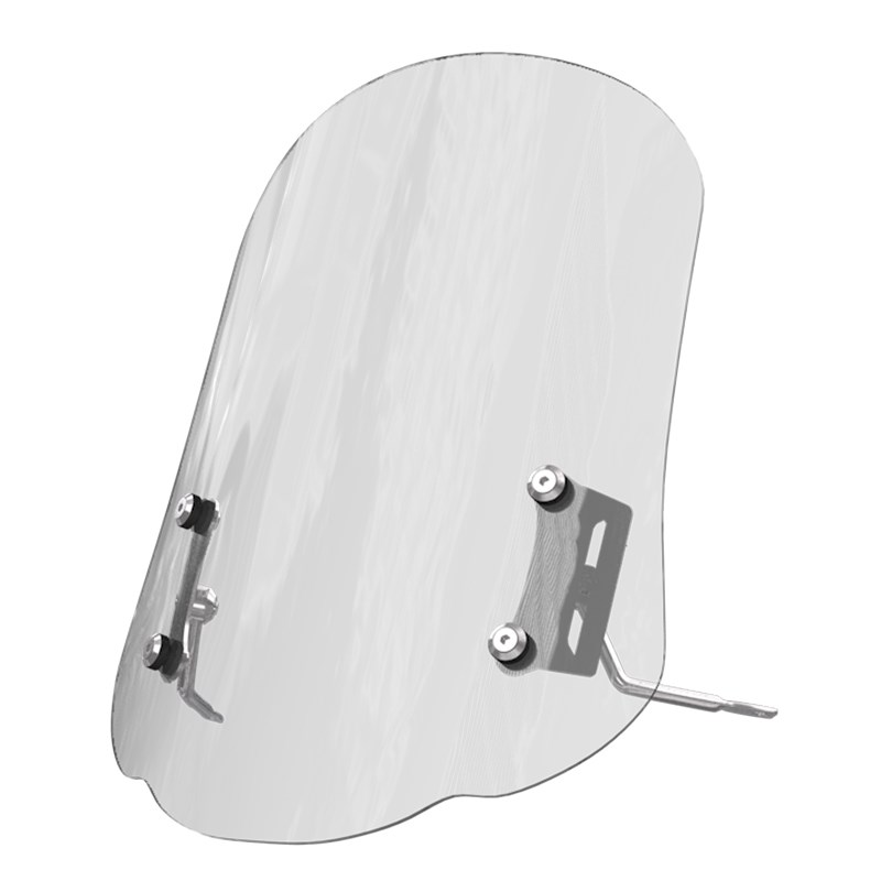 电动车赛鸽黑骑士前风挡玻璃加厚改装升降B挡风板