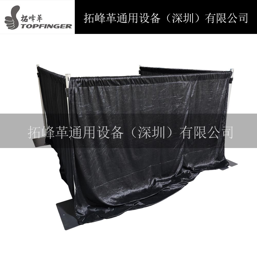 深圳厂家直销铝制展会窗帘架酒吧吧台纱幔幕布花墙架伸缩杆舞台架