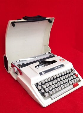 民俗怀旧老物件打字机老式复古机械手动键盘旧货杂项装饰道具摆件