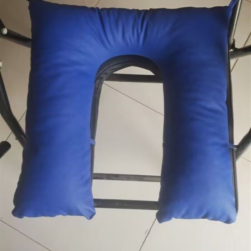U型老人马桶垫圈加厚增高术后坐便器软垫防水坐厕方形座便椅坐垫图片