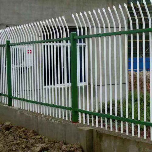 围墙护栏厂家供应m单向弯头围墙护栏折弯护栏绿化园林防护栅栏